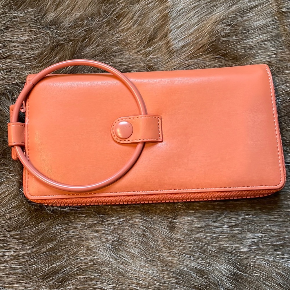 Create & Cultivate NWOT orange purse